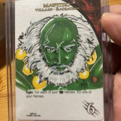 Marvel Sketch Card 1/1 Hand Drawn 