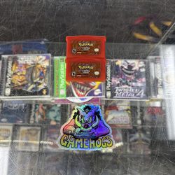 Pokemon Firered GBA $170 Each Gamehogs 11am-7pm