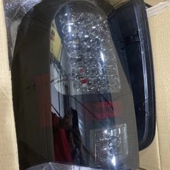 LED Tail Lighs Smoke Black 2009 to 2018 Ram 