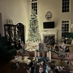 12 ft Pine Pre-lit LED Christmas Tree