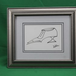 Phillys Diller , Original Paint , “shoe” Signed 