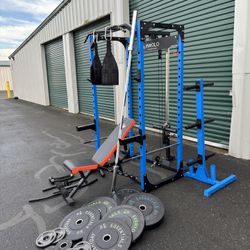 Gym Bumper Weights Bar 