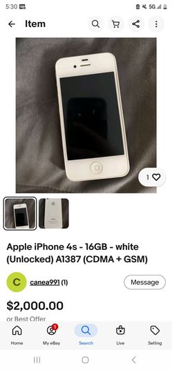 Iphone 4s unlocked 16gb