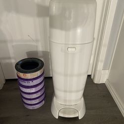 Diaper Genie + 6 Refill Packs (Bundle)
