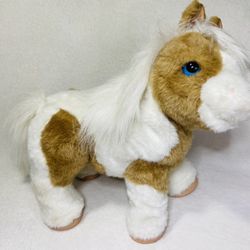 2011 FurReal Friend Hasbro Baby Butterscotch Pony Interactive Plush Toy