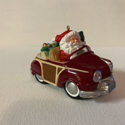 1987 HALLMARK KEEPSAKE ORNAMENT SANTA'S WOODY QX484-7