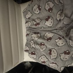 Hello Kitty Shorts ,gray,small