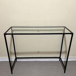 VASAGLE Glass Console Table – Like New – Moving sale