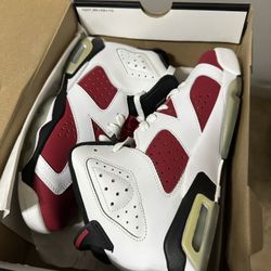 Retro Air Jordan Carmine 6 