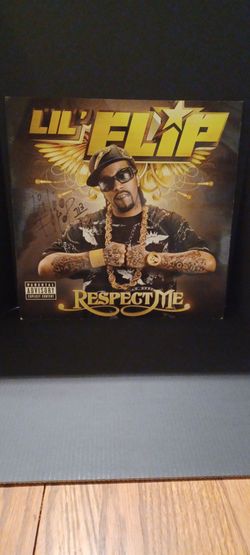 Lil' Flip – Respect Me Signed Album Cover Insert / Artwork