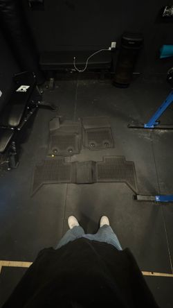 3rd Gen Toyota Tacoma OEM All Weather Floor Mats Full Set