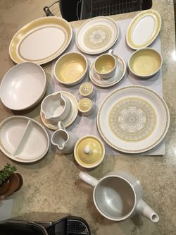 Vintage Dishes Franciscan Gold