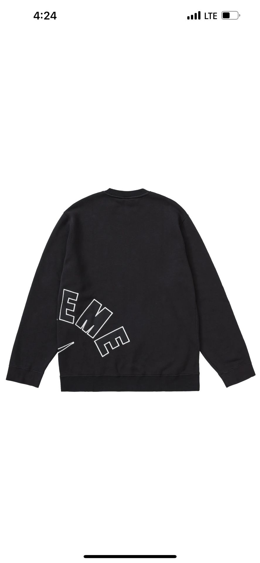 Arc Logo Crewneck | Size XL