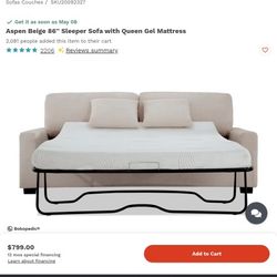 Queen Size Sofa Lightly Used Very Nice And Comfy.