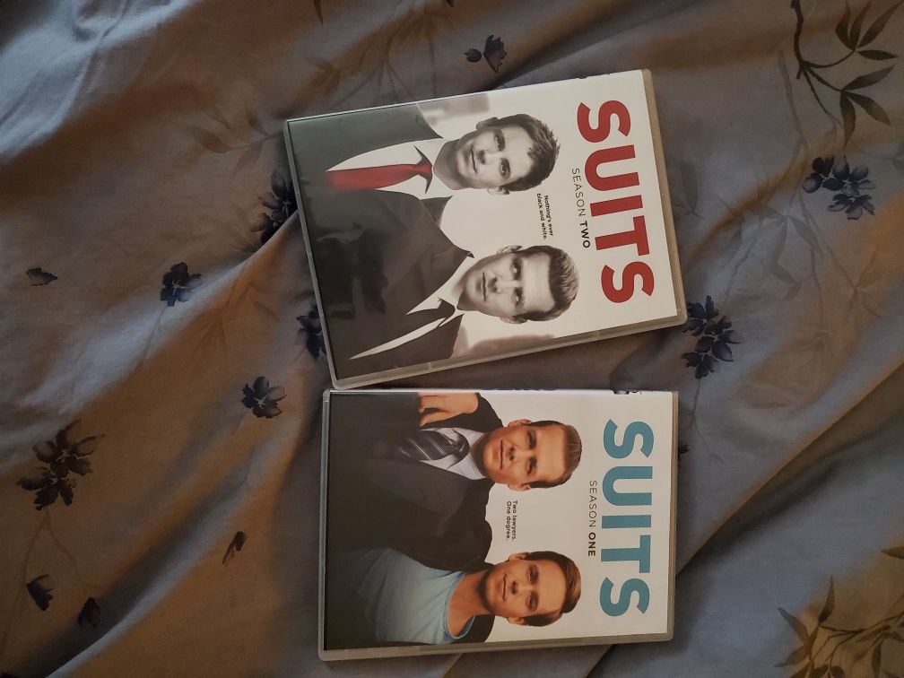 Suits tv show on dvd season 1 & 2