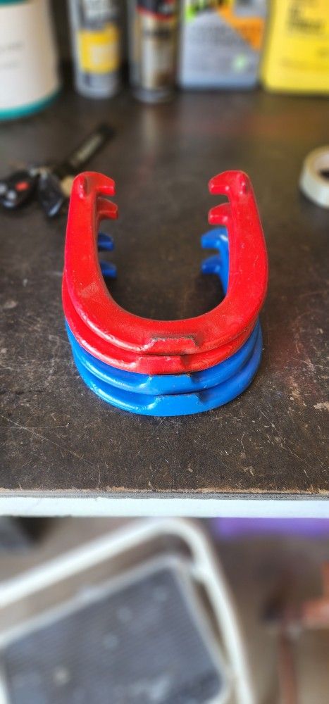 Solid Iron Horseshoes