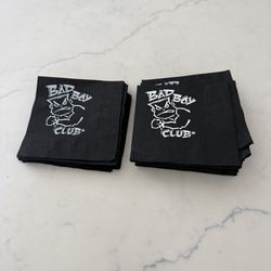 Bad boy club cocktail napkins, qty 32