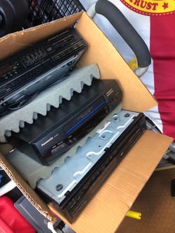 Vhs dvd radio receiver home audio