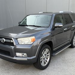 2011 Toyota 4Runner Limited 4x4 244k Miles One Owner Fully Loaded Clean Title No Issues