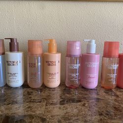 Victoria’s hair & body mist & lotion set