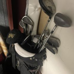 Cobra Golf Clubs And Tailor made Bag