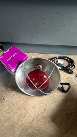 Heat Lamps w Blubs and Clamp