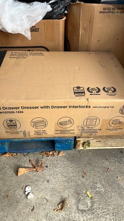 3 drawer dresser