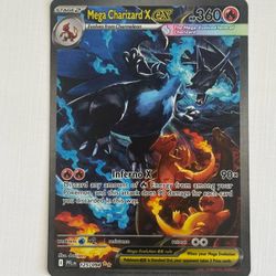 Mega Charizard X ex Phantasmal Flames 125/094 SIR