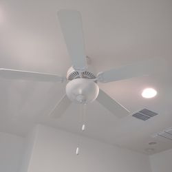 White Ceiling Fan 
