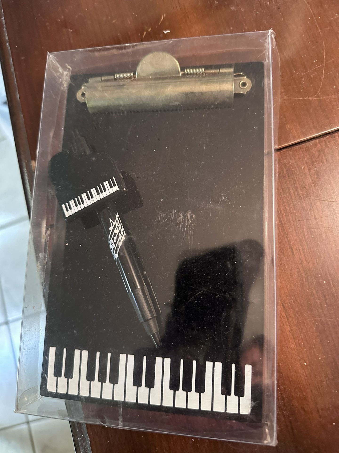 Piano Pen And Clipboard