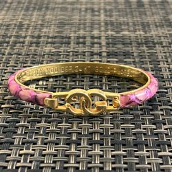 Vintage Gucci 24k Plated Bracelet 