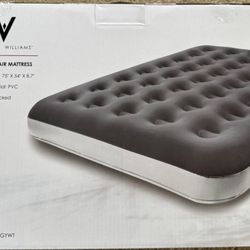 BRAND NEW IN BOX Vanessa Williams Full Size Air Mattress Inflated Size 75” X 54” X 8.7” 