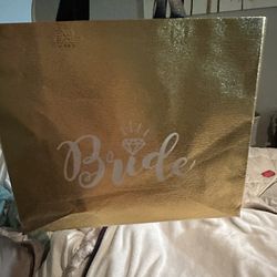 Gold And Black Bride Bag 