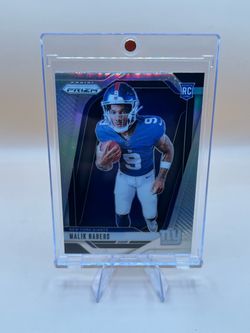 2024 Malik Nabers silver Prizm variation rookie card🔥