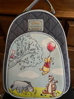 Disney Loungefly Winnie the Pooh & Friends Mini Backpack 🎈