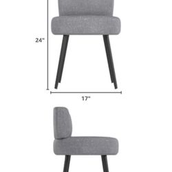 Modern Gray Accent Chair – Great Condition