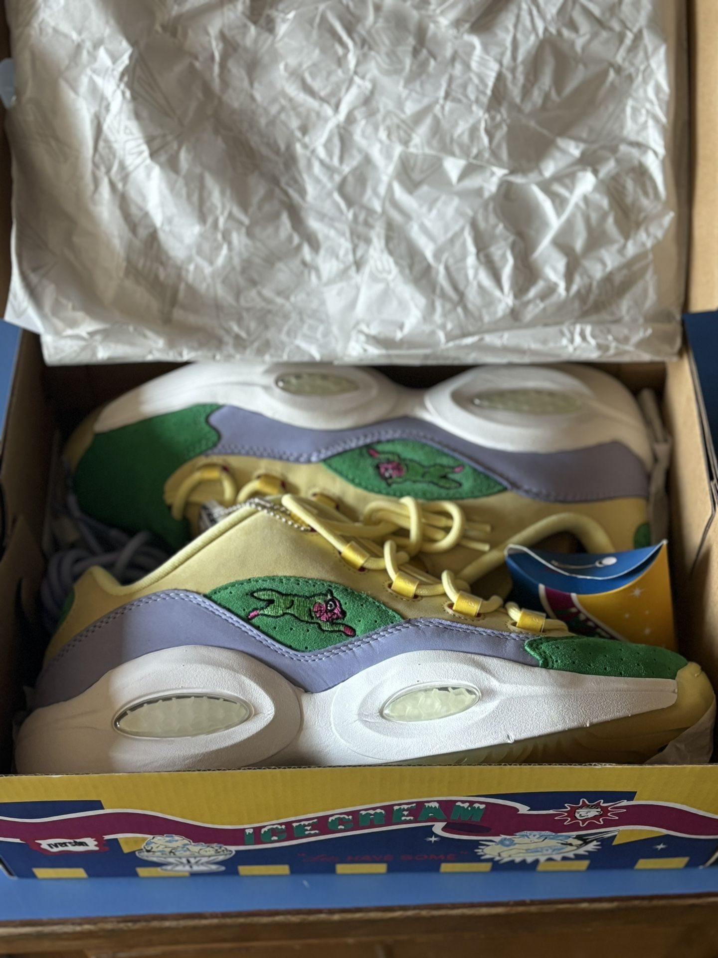 Question Allen Iverson X Ice Cream Collab Size