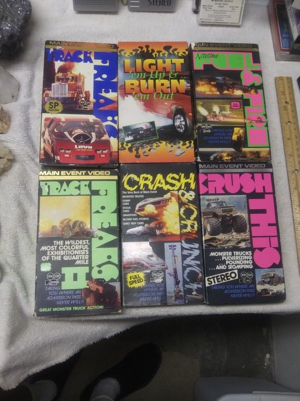 COLLECTION VHS TRACK FREAKS