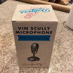 Vin Scully Microphone
