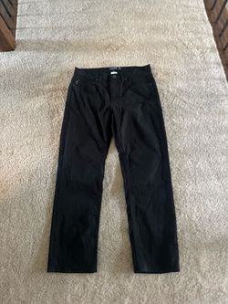 Black Chap Pants (32/30) (straight fit)