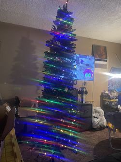7.5 Pencil Tree With Led Lights