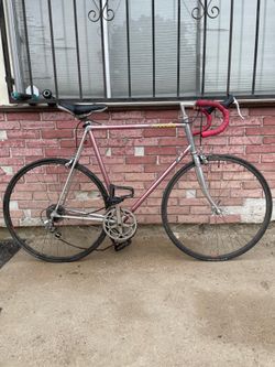 Badass Rare 1980s Vintage VITUS 979 road bicycle in 80s Rose (anodized pink) aluminum frame