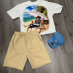Mens short t shirt hats everything 120$ todo 