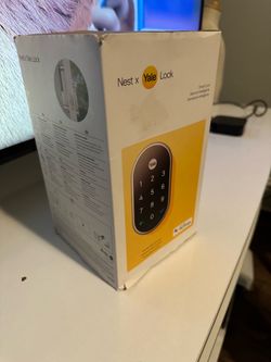 Google Nest × Yale Lock – Tamper-Proof Smart Lock for Keyless Entry – Keypad Lock for Front Door