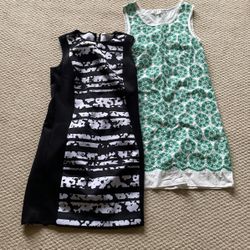 Summer Dress Max studio Joan Vas Black White  Green