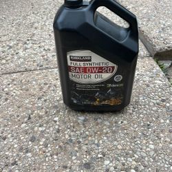 4 Quarts 0w-20 Motor Oil Synthetic Free