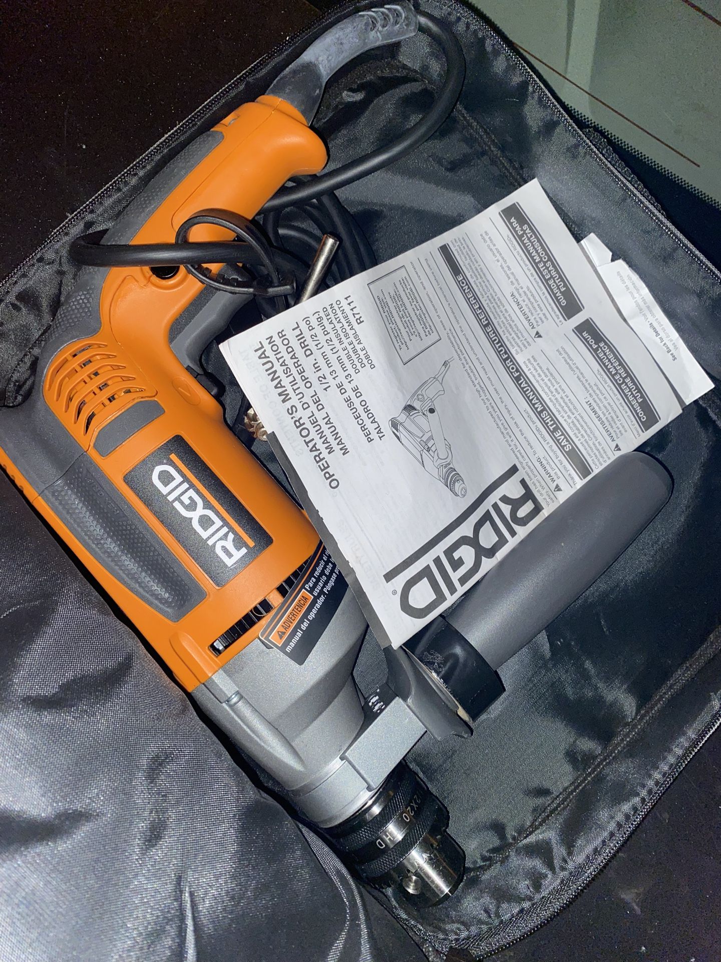 Rigid heavy duty power drill
