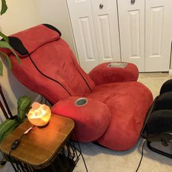 iJoy Massage Chair With Cup Older and Foot & Calf Massage Ottoman