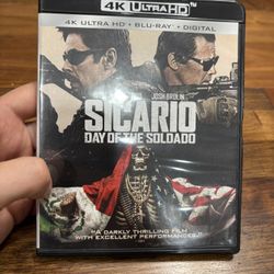 Sicario: Day of the Soldado - 4k Ultra HD + Blu Ray 