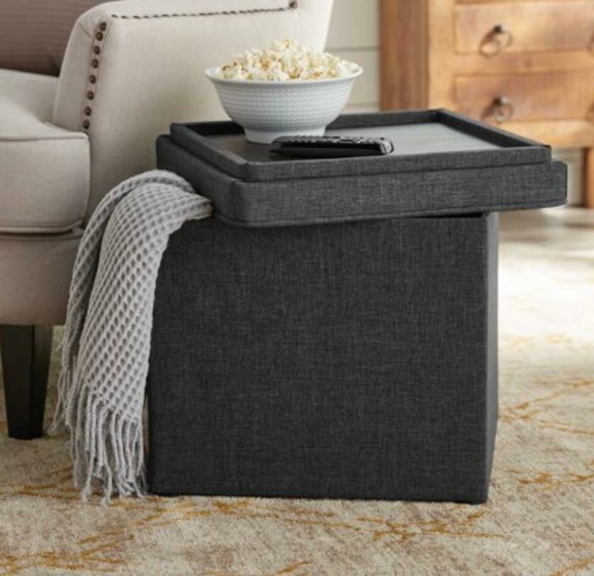 Storage tray ottoman have 2 for 15 ea